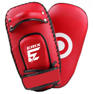 Protector de Patadas Curvo Profesional para Muay Thai, Cuero Genuino, Escudo de Golpeo para MMA, Resistente, para Entrenamiento de Kickboxing y Boxeo - Product Image 3