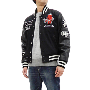 Veste de baseball personnalisée pour homme, col rond chauffant, manches en laine et polyester, patchs en chenille, fabricant de vestes Letterman - Product Image 5
