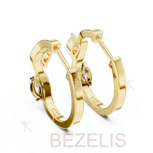 Impresionantes Pendientes de Diamantes Cultivados en Laboratorio para Uso Diario, Joyería Fina Ética Certificada, Oro de 14K Premium - Product Image 5