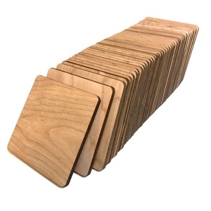 Juego de 4 Posavasos de Resina y Madera, Pulidos, de Diseño Moderno y Multiforma, Ecológicos, Personalizables para Bar, Cocina, Hogar, Regalo de Inauguración, Cumpleaños - Product Image 4