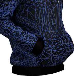 Hoodie unisexe streetwear d'hiver très populaire pour homme, avec logo de marque personnalisé brodé, en molleton épais 100 % coton, coupe oversize - Product Image 5
