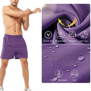 Pantalones Cortos Deportivos de Diseño Moderno para Hombre, Transpirables, con Rayas Reflectantes, Bolsillos con Cierre, Servicio OEM - Product Image 4