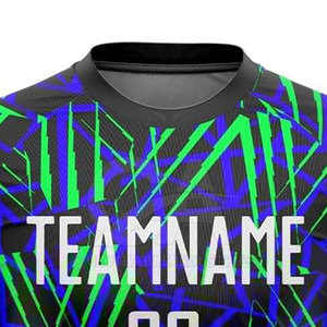 Camiseta de Fútbol para Deportistas, Uniforme Atlético de Secado Rápido, Tejido Deportivo Transpirable, Ropa Personalizada para Entrenamiento y Partidos de Equipo - Product Image 6