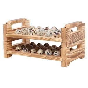 Support à œufs en bois Lavie Creations, 24 emplacements, écologique, compatible lave-vaisselle, organisateur de rangement manuel - Product Image 4
