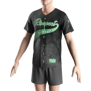 Top Selling Cheap Price Breathable Baseball Jersey Plus Size Light <b>Weight</b> Unisex Jersey Latest Design <b>for</b> Online <b>Sale</b> - Product Image 1