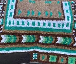 Wholesale Supply Wool Saddle <b>Blanket</b> Durable Handwoven Genuine Leather Western Equestrian Horse Saddle Pad Colors Comfortable - Product Image 2