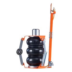 Gato Hidráulico Neumático de Triple Bolsa de 3 Toneladas/6613 Libras con Elevación Rápida de 1-6 Segundos, Columna Elevada de 18.5 Pulgadas y Mango Ajustable para SUV - Product Image 1