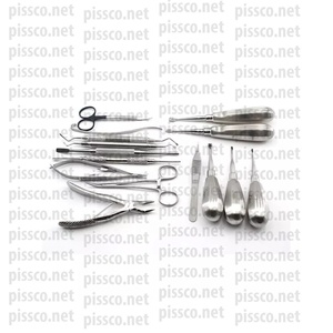 Meilleur fournisseur Kit de dissection de mouton Pissco Kit d'instruments de chirurgie vétérinaire emballage personnalisé fabriqué par Pissco - Product Image 3