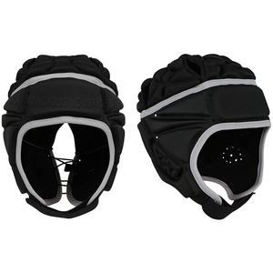 Casco de rugby personalizado carcasa acolchada suave ajustable para tipo de patrón de cara deportiva - Product Image 1