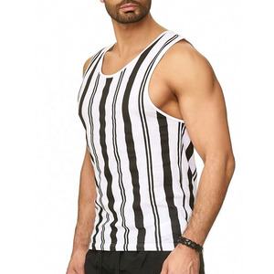 Camiseta sin mangas para hombre, 100% algodón, personalizada con el logotipo del fabricante, para gimnasio, fitness, culturismo, entrenamiento muscular. - Product Image 4