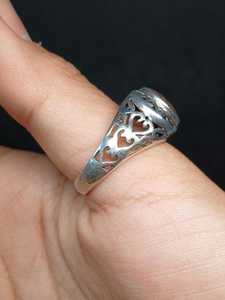 Sterling Silver 925 Boho Mixed Stone <b>Ring</b> Size 9 5 Handmade Gemstone <b>Ring</b> Statement Jewelry Gift Women - Product Image 2