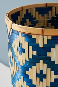 Eco Friendly Bamboo <b>Storage</b> <b>Basket</b> Handwoven Decorative Organizer <b>Basket</b> for Shelves Laundry <b>Toys</b> Office OEM ODM Wholesale - Product Image 6