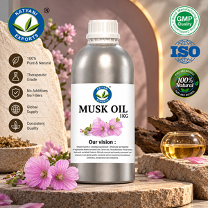1 KG de Aceite de Fragancia Musk, Ingrediente Aromático Floral Rico para la Fabricación de Fragancias y Perfumes de Lujo - Por Katyani Exports India - Product Image 1