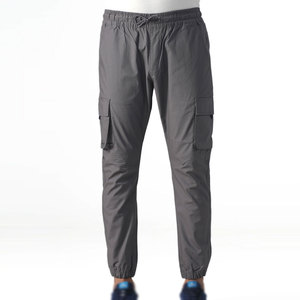 New Arrival Stylish And Durable Fabric Cargo Joggers Men With Multi Pocket Design For Casual Outdoor Wear - Product Image 1