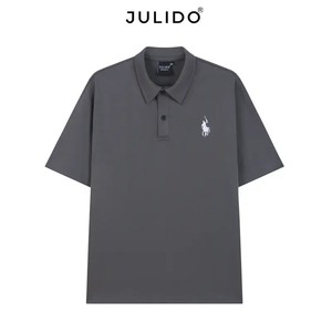 Polos de algodón con logotipo bordado personalizado para hombre, ropa deportiva de marca informal, camisetas para el hogar, camiseta Polo para hombre - Product Image 4