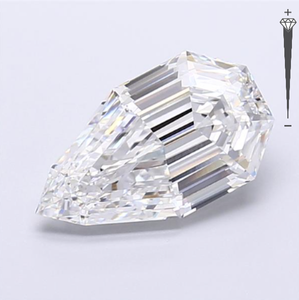 Diamante Cultivado en Laboratorio con Certificación IGI, Corte Pera de 5.03 CT, Color D, Claridad VVS1, CVD ROYAL GEMS, para Joyería - Product Image 4
