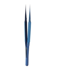 Pinzas Profesionales de Punta Fina, Material de Titanio Biocompatible, Mandíbula Lisa, Herramientas de Microcirugía, Serializables - Product Image 5