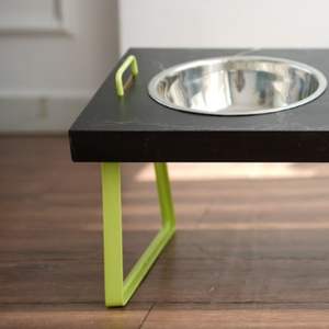 Comederos Elevados para Perros de Acero Inoxidable, Comederos Elevados para Gatos Estilo Mármol con Soporte, Soporte de Lujo para Comederos de Mascotas - Product Image 3