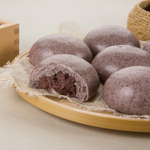[MILWON] Douces boules de riz noir vapeur pour les snack-bars et les boulangeries - Congelées sous vide - Product Image 6
