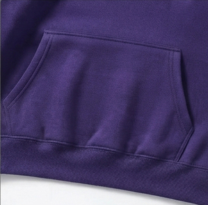 Sweat à capuche pour homme, décontracté, manches longues, 100% coton molletonné, 500 GSM, coupe classique, vêtements d'hiver pour la rue - Product Image 3