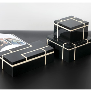 Vietnamese <b>Lacquerware</b> Jewelry Tissue Boxes Trays Bowls Sustainable Handcrafted Home Decor B2B Vietnam Export - Product Image 4