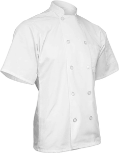 Veste de chef légère en tissu sergé unisexe, qualité supérieure, accessoire pour restaurant et hôtel, vente en gros, export - Product Image 2
