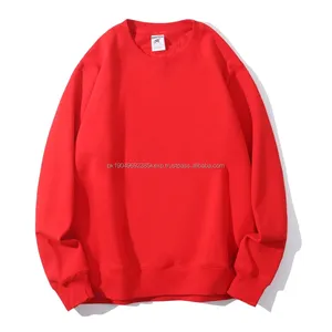 Manufacturer <b>Black</b> Custom Printed <b>Mens</b> Clothing Embroidery Sweatshirts and O-neck Vintage <b>Men's</b> Oversized Sweatshirt - Product Image 5