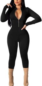 Combinaison pour femmes de haute qualité, coupe classique, sexy, à manches longues, col à capuche, brodée, respirante, en polaire, écologique - Product Image 2
