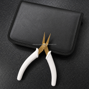 Professional Permanent Jewelry Making <b>Pliers</b> <b>Set</b> Needle Nose <b>Pliers</b> Flush Cutter for Jewelry Making - Product Image 6