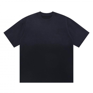 Wholesale <b>Plain</b> <b>White</b> Cotton T Shirt 230gsm Custom Printed Unisex Men <b>Tee</b> Bulk High Quality Supplier - Product Image 2
