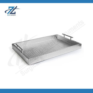 Plateau pour instruments médicaux et chirurgicaux en acier inoxydable 201, certifié CE, organisateur de stérilisation dentaire pour clinique, hôpital, laboratoire - Product Image 5