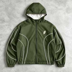 Chaquetas Cortavientos Urbanas con Capucha, Emblema de Montaña, Ropa de Calle, Moda, Ropa de Viaje, Artículos de Club, Estilo Universitario, Uso Diario - Product Image 5