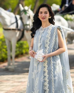 Nouvelle Robe de Soirée Courte en Chiffon à Manches Courtes, Dentelle Simple, Coupe Classique Évasée, Traîne Chapelle, Élégante et Magnifique, Nouveau Design de Haute Qualité - Product Image 4
