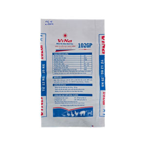 Sacs en plastique imprimés flexographiques de couleur de sac d'emballage tissé par pp à faible coût du Viet Nam 25kg pour l'alimentation - Product Image 6