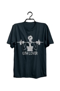 Vente en gros de vêtements de sport personnalisés, t-shirt de gym à manches courtes et sans couture pour hommes - Product Image 2