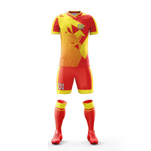 Soccer Uniform Sublimated Design Pattern Sportswear New Arrival Fully Customized Football Suit Rugby <b>Athletic</b> Adult Uniform - Product Image 5
