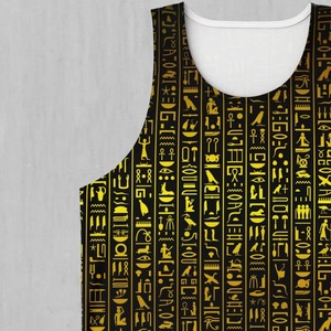 OEM Sports Sublimated Tank Top Breathable Sleeveless Design with Unlimited Color Graphic Customization - Product Image 3