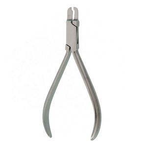 Pince à bander Tweed orthodontique 130 mm, instrument dentaire en acier inoxydable pour le collage de couronnes et le pliage de fils - Product Image 1