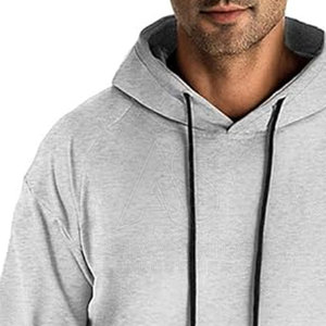 Vente directe usine 2026 – Sweat-shirts d'entraînement basiques en coton et polyester pour hommes – Vente en gros - Product Image 5