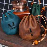 Dompet Kulit Viking Buatan Tangan Tas Dompet Kulit Abad Pertengahan Dompet Koin Kulit Alami Premium Festival Renaisans Viking