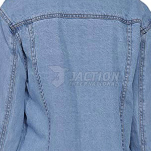 Veste en jean pour femme, design personnalisé, best-seller, couleur unie, vêtements décontractés, prix raisonnable - Product Image 3