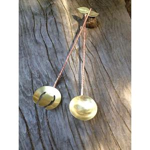 Serveur de salade en acier inoxydable, ensemble de vaisselle de qualité supérieure au design unique fait à la main, service de table au design royal - Product Image 6