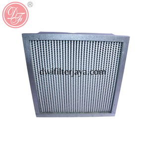 แผ่นกรองอากาศ HEPA แบบจีบลึกชนิดไฟเบอร์กลาส ป้องกันฝุ่นละอองสูง สำหรับระบบ HVAC - Product Image 1