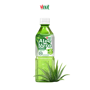 Bebida de Aloe Vera, Jugo Tropical Refrescante con Pulpa, Bebida Lista para Beber, Proveedor Mayorista, Exportación a Granel, Botella PET de 330 ml, VINUT - Product Image 1
