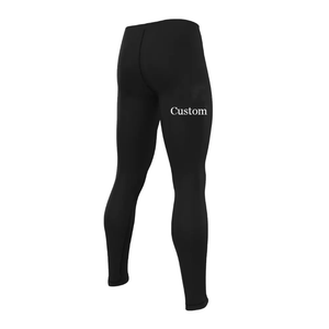Leggings de sport ajustés pour hommes, pantalon de compression Rashguard, BJJ Jiu Jitsu, impression Mandala personnalisable, compression MMA - Product Image 5