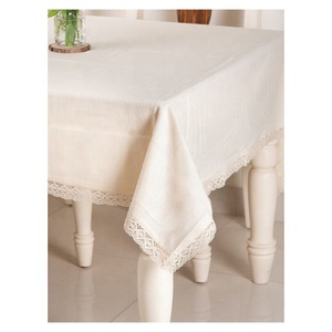 Manteles de Restaurante Personalizados, Desechables, Impermeables, 100% Algodón, Cuadrados, Ligeros, Tejidos, de Alta Calidad, Color Verde Beige, Venta al Por Mayor de Fábrica - Product Image 3