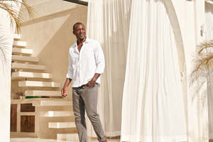 Camisa de Esmoquin de Manga Larga con Cuello en V para Hombre, de Alta Calidad, con Botones Cubiertos, 40% Algodón, 60% Poliéster, Tejido No Tejido que Absorbe la Humedad - Product Image 6