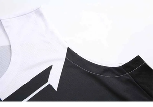 Tenues de basketball personnalisables à séchage rapide, respirantes, imprimées avec un design unique, vêtements de sport de haute qualité, vêtements d'équipe, 100% polyester - Product Image 4