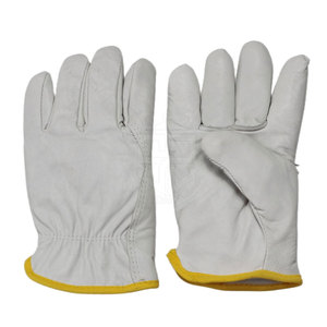 <b>Long</b> Lasting Leather Safety <b>Gloves</b> With Reinforced Stitching And Comfortable Flexible Fit Safety <b>Gloves</b> - Product Image 5
