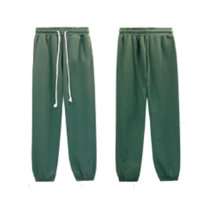 Premium Quality High Waist Men's <b>Trouser</b> Customized Logo Printed <b>Waterproof</b> Breathable Heavyweight Pleated Front <b>Trousers</b> - Product Image 1